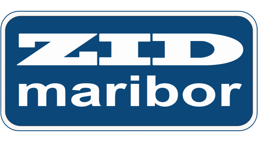 logotip ZID, beli napis ZID maribor na temno modri podlagi